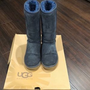 Classic Tall Navy UGG Boots